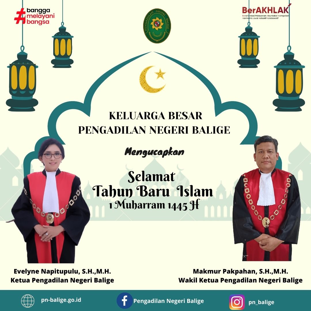 Selamat Tahun Baru Islam 1 Muharram 1445 H